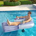 Electric Inflatable Water Seat, Floating Lounge Chair with Thruster for Adult Swimming & Water Sports